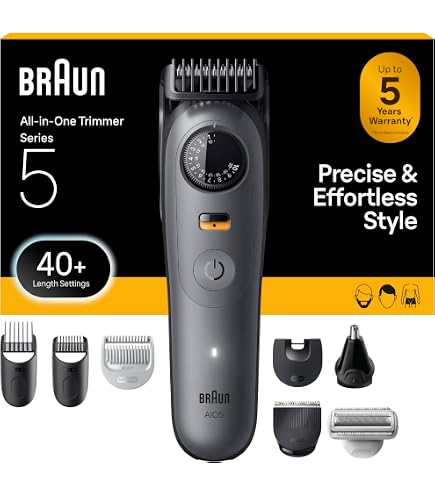 Amazon.com: Braun All-in-One Series 9 Men's Electric Beard Trimmer